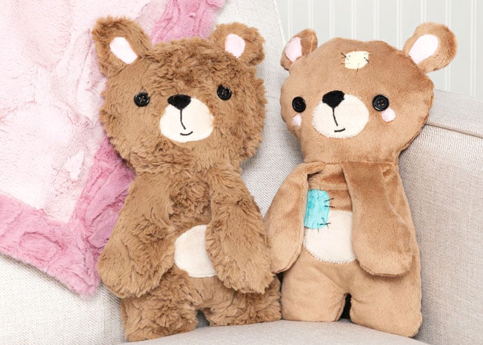 Stuffed Animal Sewing Patterns That Are Perfect for Cuddle® Minky Fabrics (Part 1)