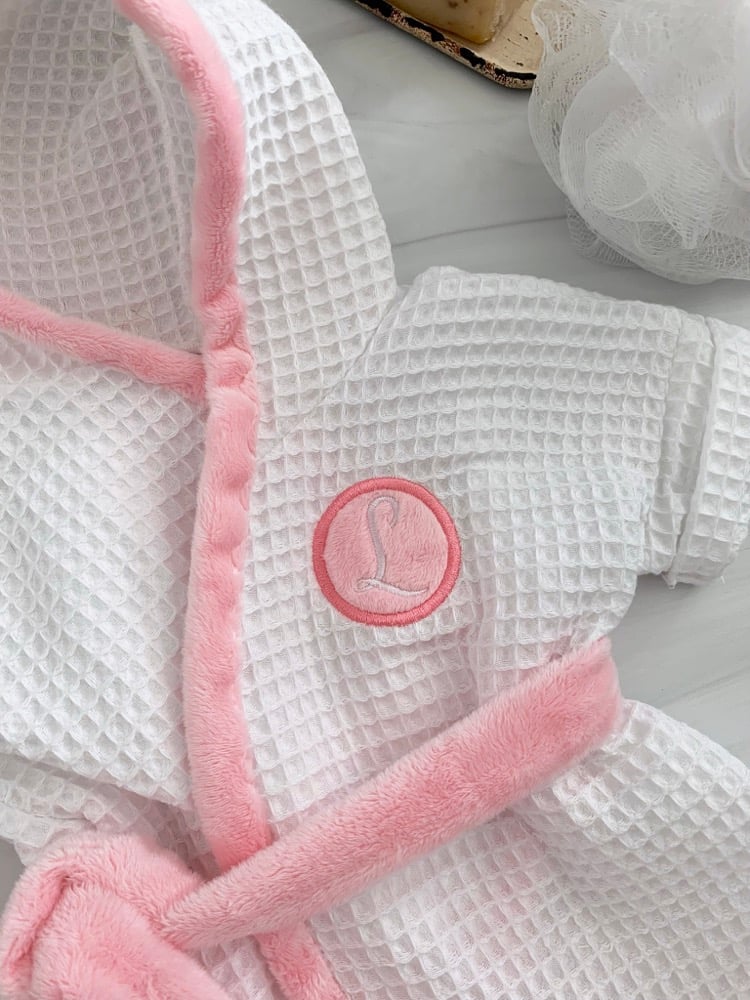 How to Make a Puppy Spa Robe with Cuddle® Minky and Waffle Terry Cloth ...