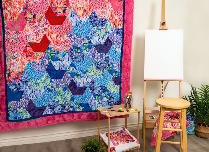 Quilting Cuddle Wanderlust Quilt 3 (1)