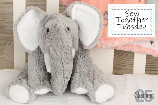 how to sew an elephant stuffed animal 