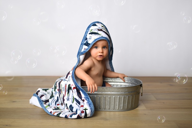 free sewing pattern for hooded towel