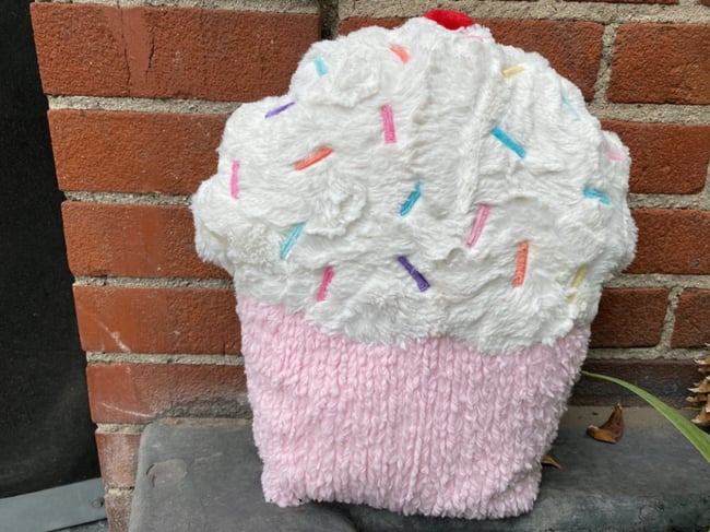 cupcake pillow sewing tutorial 
