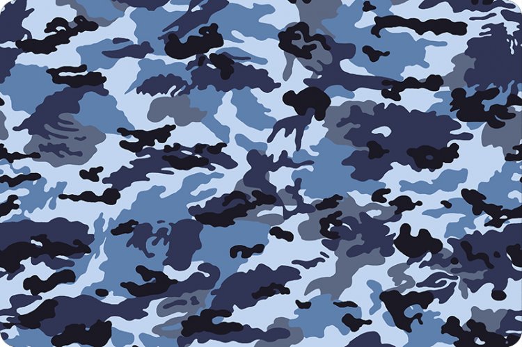 Mini print Camouflage Cuddle® Minky Fabric