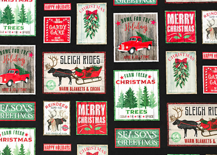 New Holiday and Christmas Digital Minky Fabric Prints