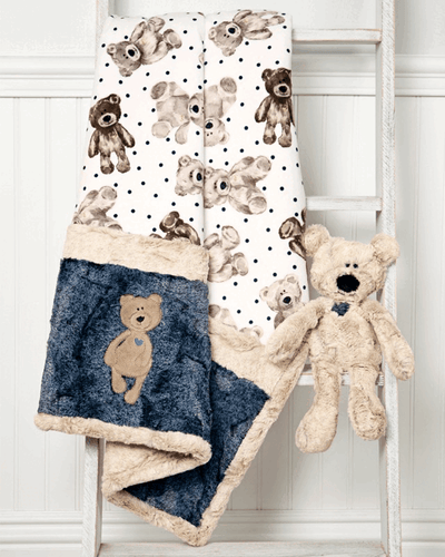 3 Layer Plush Pink-sherpa fleece bear footie pajama with locking zippe –  Kimber's Boutique