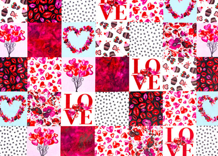 Adorable Valentine's Day Sewing Projects and Fabrics For Those You Love