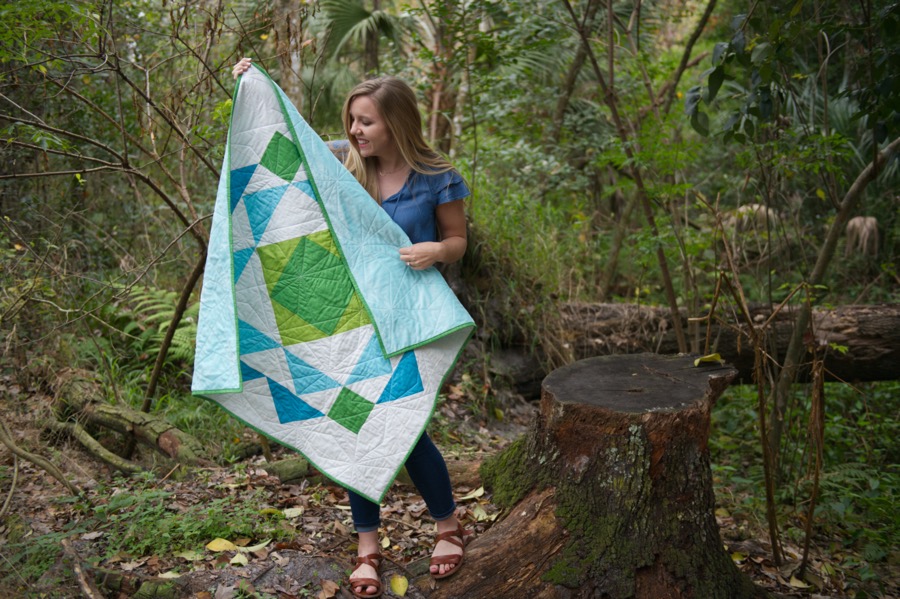 Jane Handcrafted Reversible Quilt