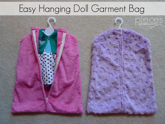 Cuddle DIY Doll Clothing Garment Bag