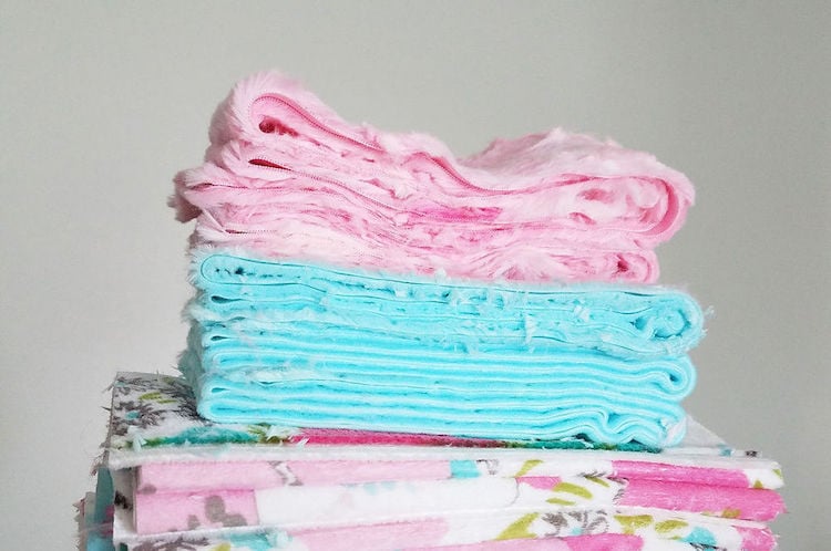 Minky plush fabric washing and drying tips