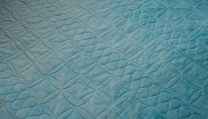 Minky Plush Fabric Machine-Quilted Backing