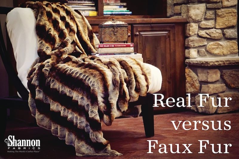 what's the difference between real fur and fake fur