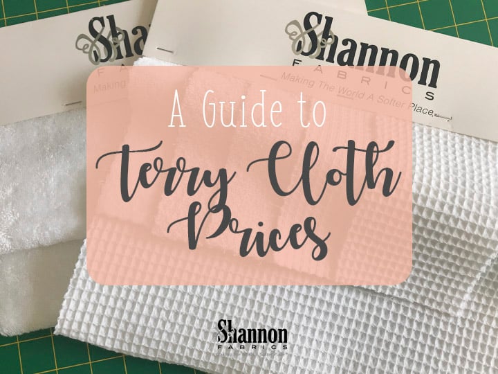 how much does terry cloth cost?